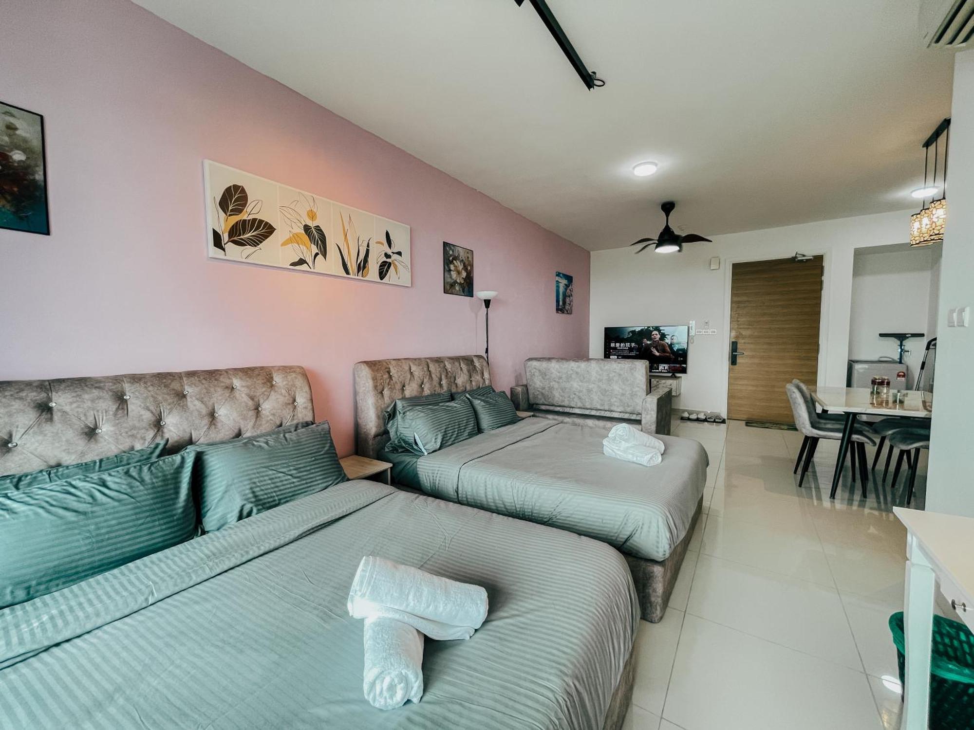 Teega Suites Puteriharbour By Wp Homestay ジョホールバル エクステリア 写真
