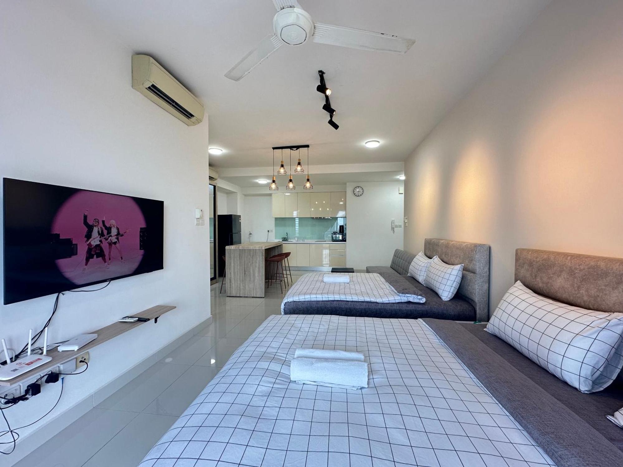 Teega Suites Puteriharbour By Wp Homestay ジョホールバル 部屋 写真